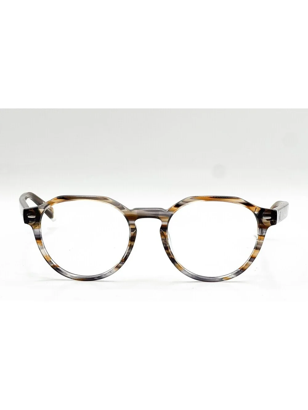 Calvin Klein Jeans Ckj23627 259 Brown Round Authentic Eyeglass Frames 51-19
